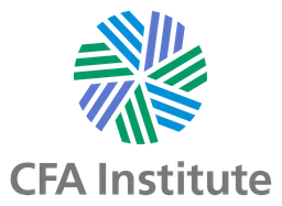 Cfa Institute logo, horizontal version, on a transparent background