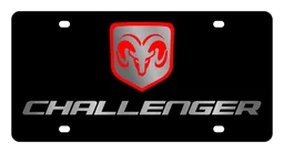 Challenger logo, black version, on a transparent background