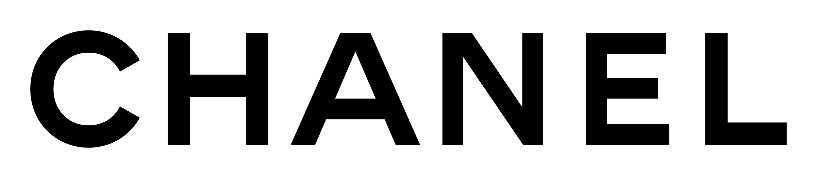 Chanel logo on a transparent background