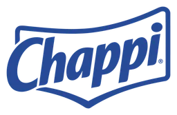 Chappi logo, horizontal version, on a transparent background