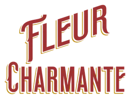 Charmante logo, horizontal version, on a transparent background