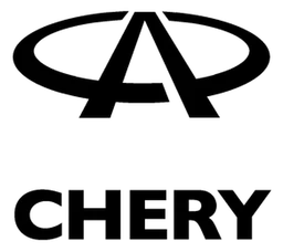 Chery logo, black icon version, on a transparent background
