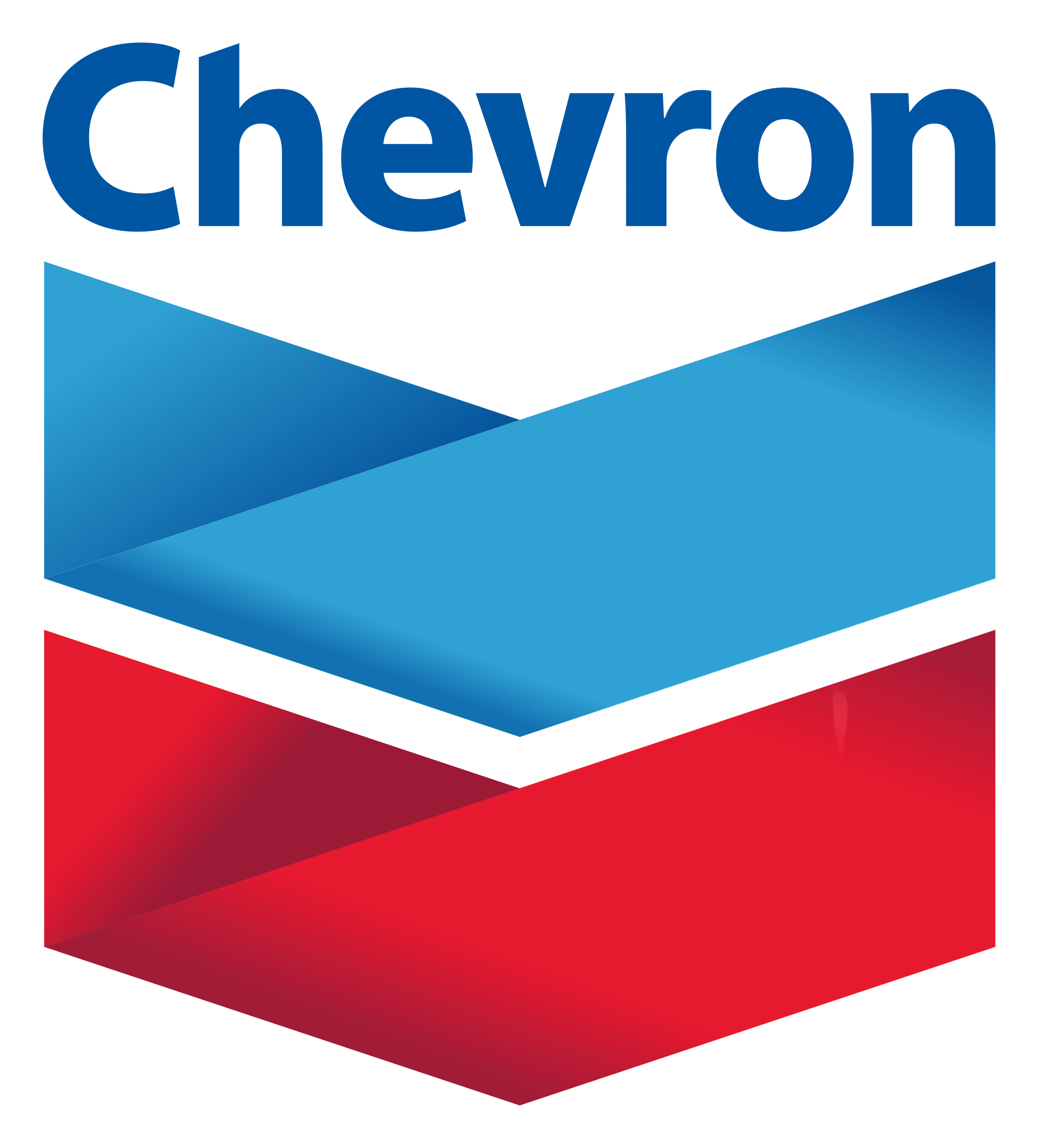 Chevron logo on a transparent background