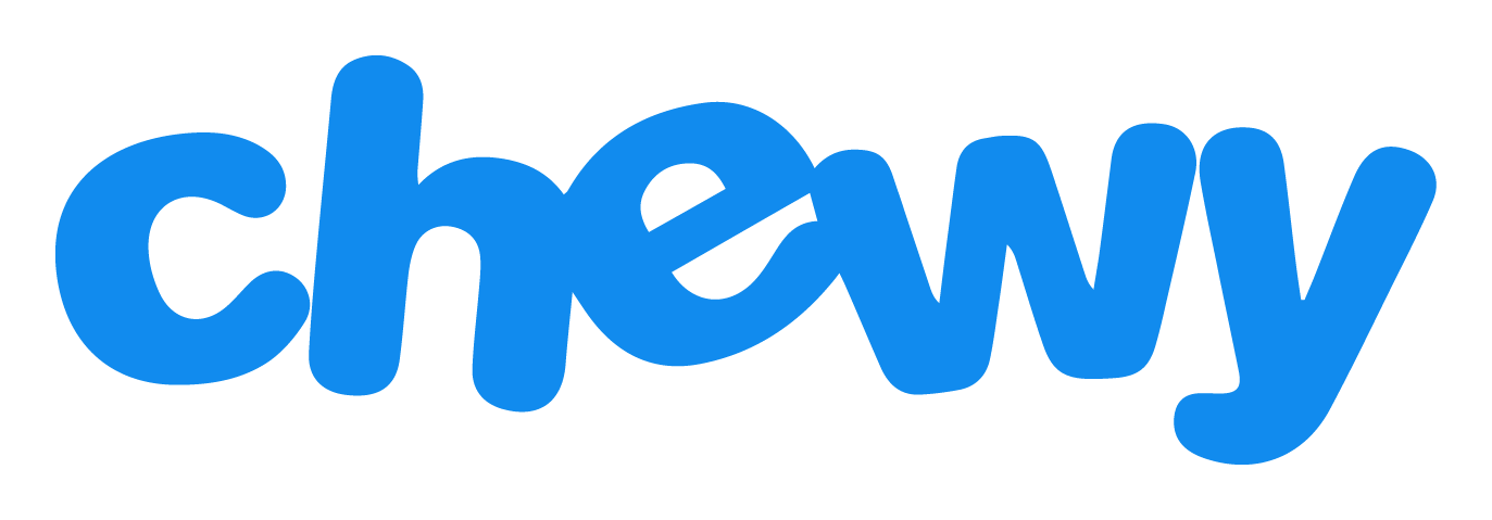 Chewy logo on a transparent background