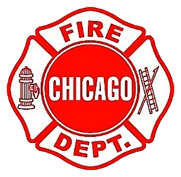 Chicago Fire logo, icon version, on a transparent background