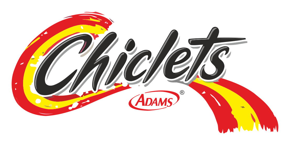 Chiclets logo on a transparent background