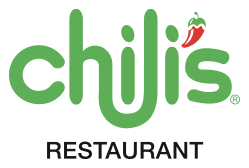 Logo da Chilis, versão horizontal, em fundo transparente
