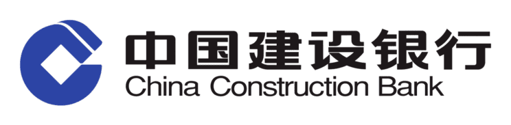 China Construction Bank logo on a transparent background