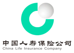China Life Insurance logo, horizontal version, on a transparent background