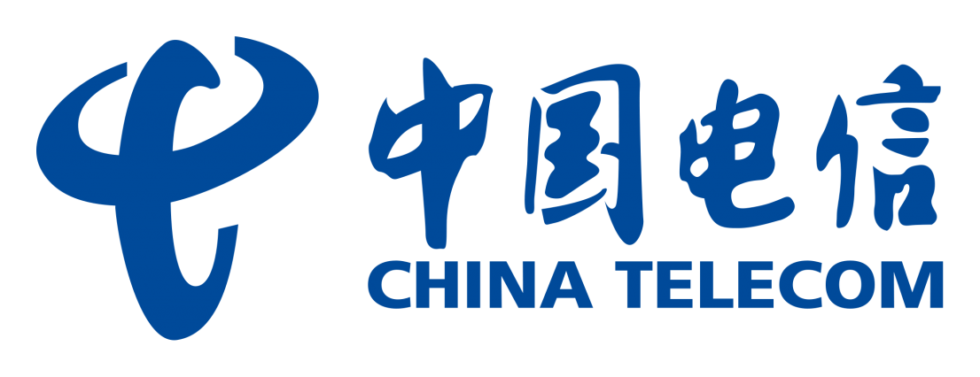 China Telecom Logo auf transparentem Hintergrund