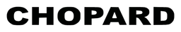 Chopard logo, black wordmark version, on a transparent background