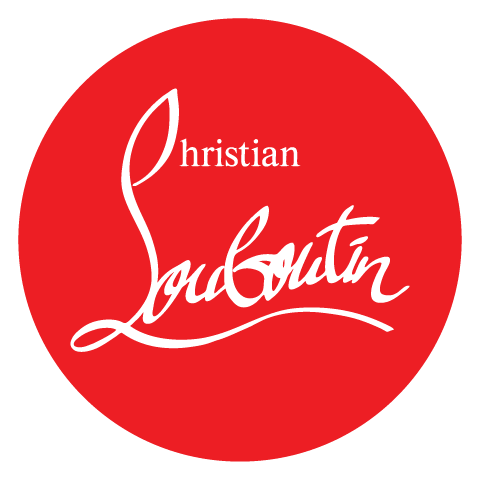 Christian Louboutin logo on a transparent background