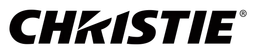 Christie Logo, Variante Wortmarke schwarz, auf transparentem Hintergrund