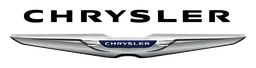 Chrysler logo, monochrome wordmark version, on a transparent background