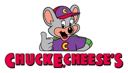 Chuck E Cheeses logo, horizontal version, on a transparent background