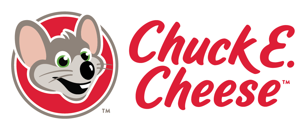 Chuck E Cheeses logo on a transparent background