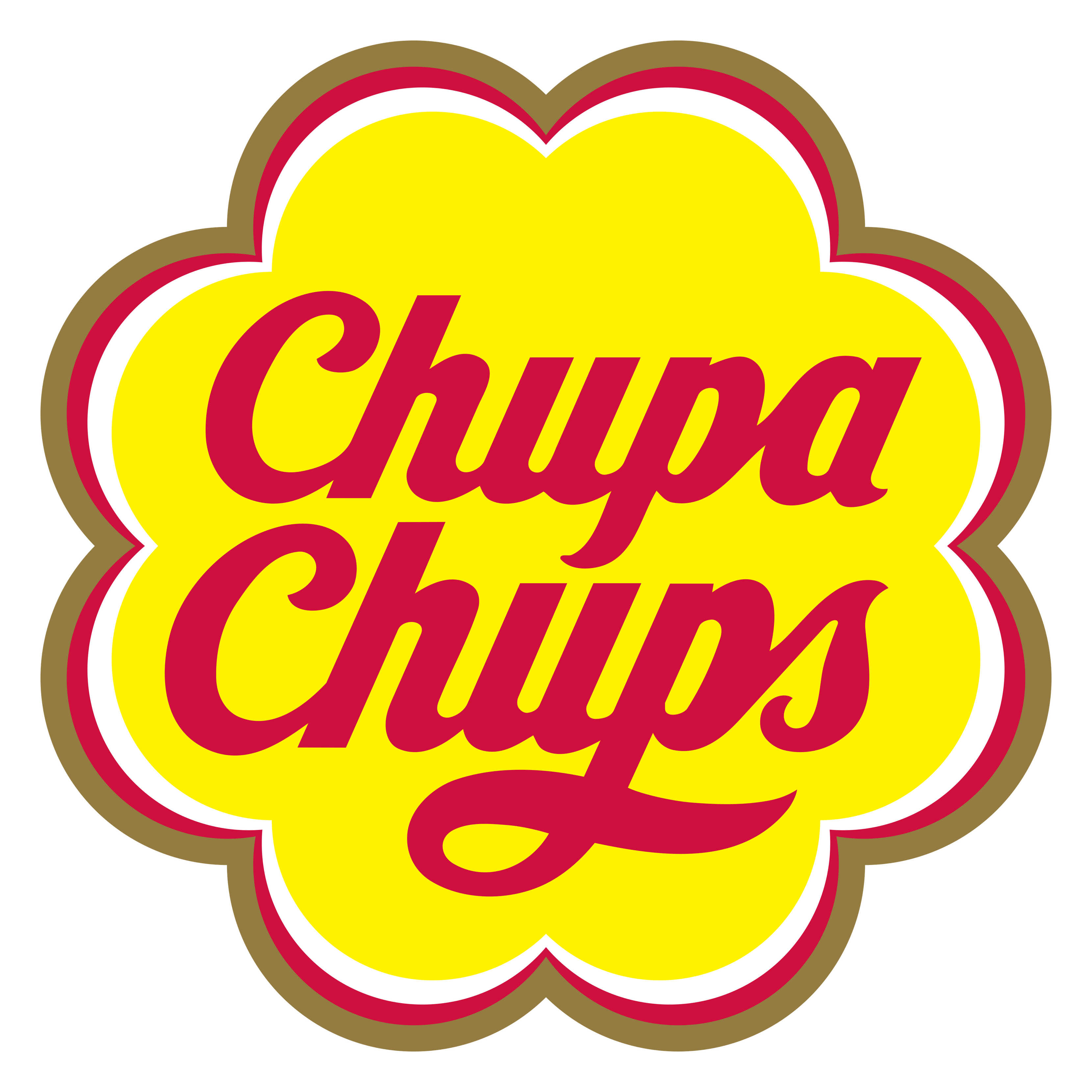 Chupa Chups logo on a transparent background