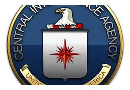 CIA logo, horizontal version, on a transparent background
