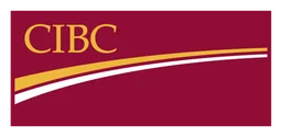 Cibc logo, horizontal version, on a transparent background