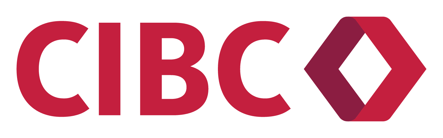 Cibc logo on a transparent background