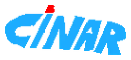 Cinar logo, horizontal version, on a transparent background