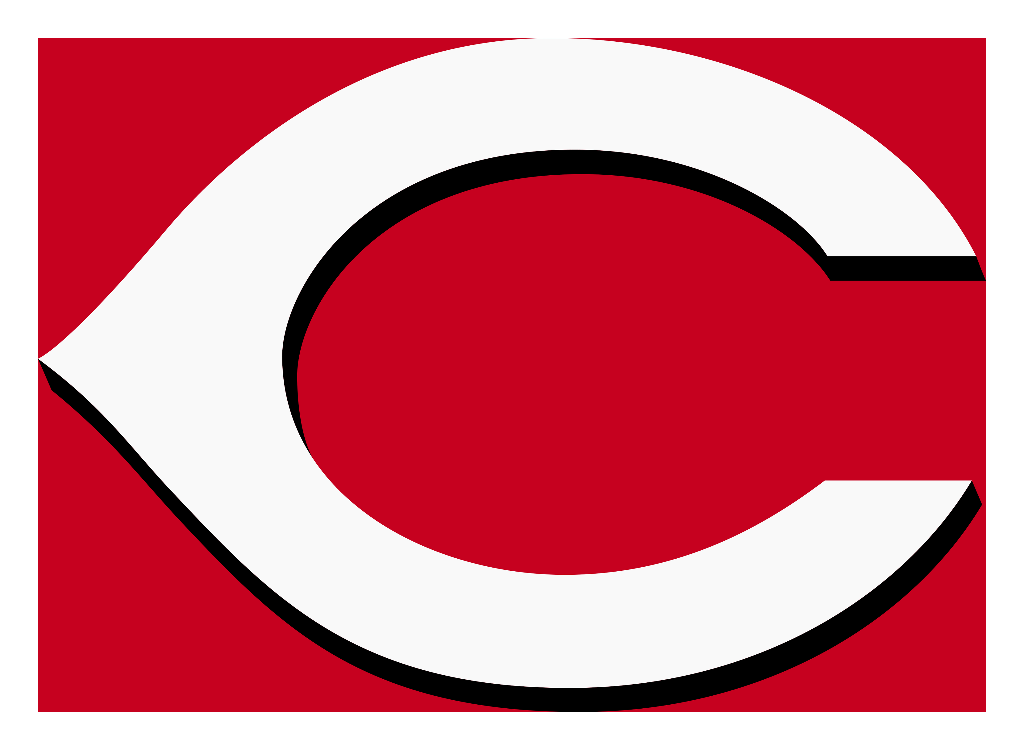 Cincinnati Reds Logo auf transparentem Hintergrund