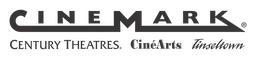 Cinemark logo, black wordmark version, on a transparent background