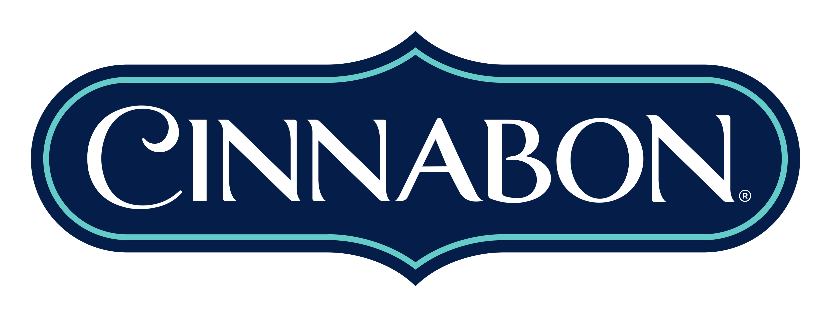 Cinnabon logo on a transparent background