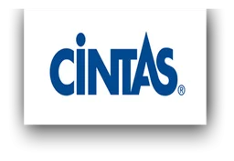 Cintas logo, horizontal version, on a transparent background