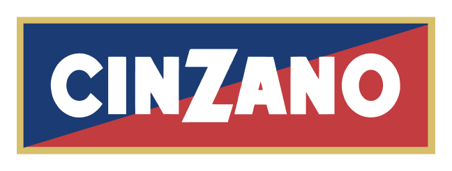 Cinzano logo on a transparent background