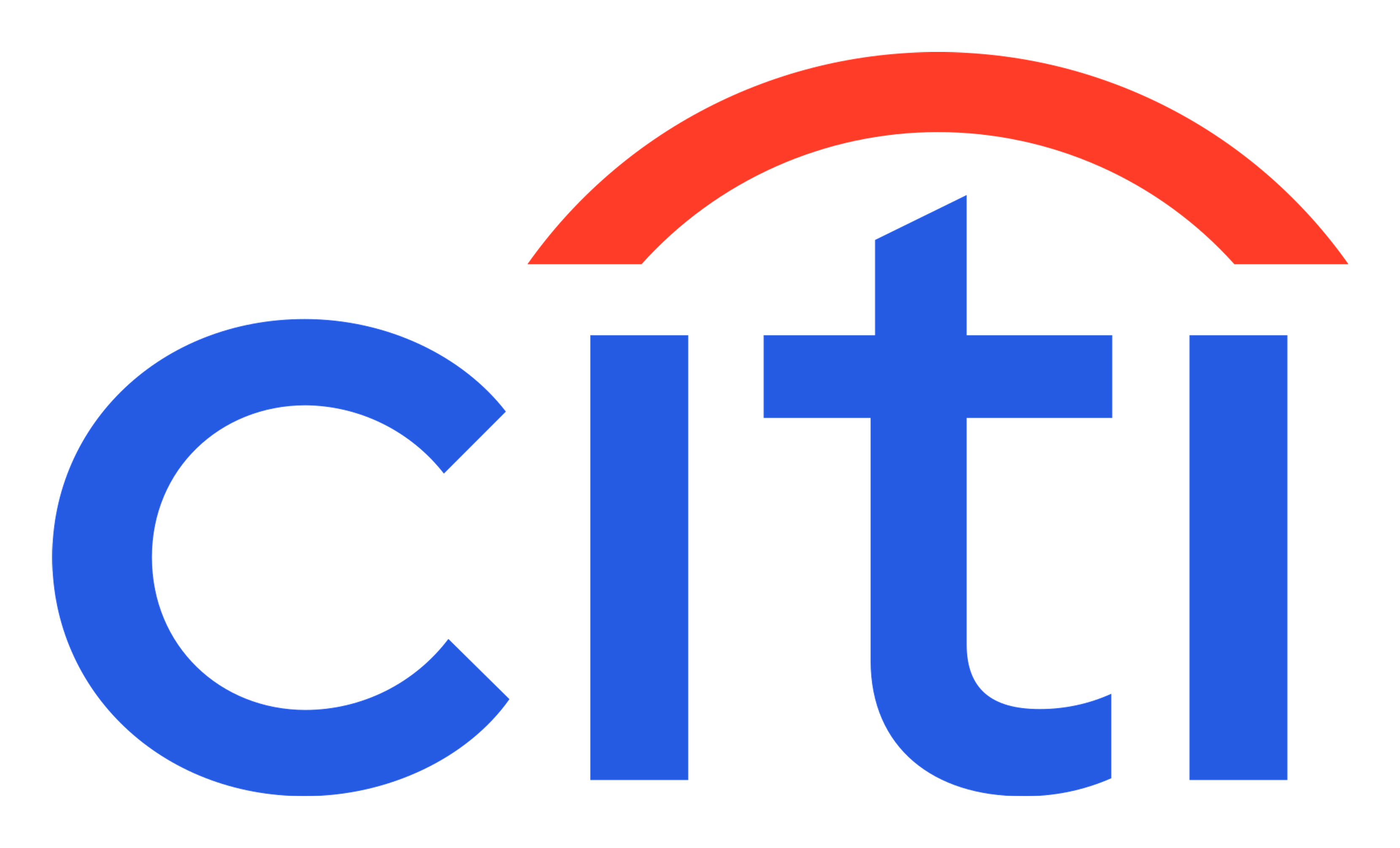 Citi のロゴ（背景透過）
