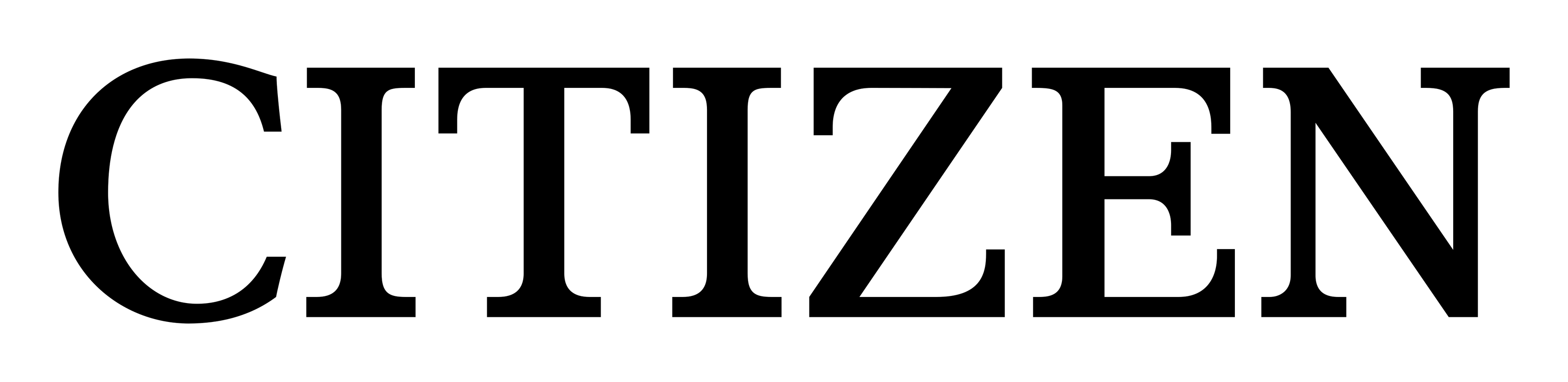 Citizen logo on a transparent background