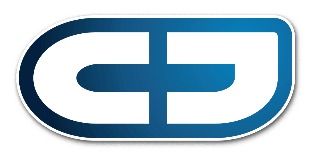CJ logo on a transparent background