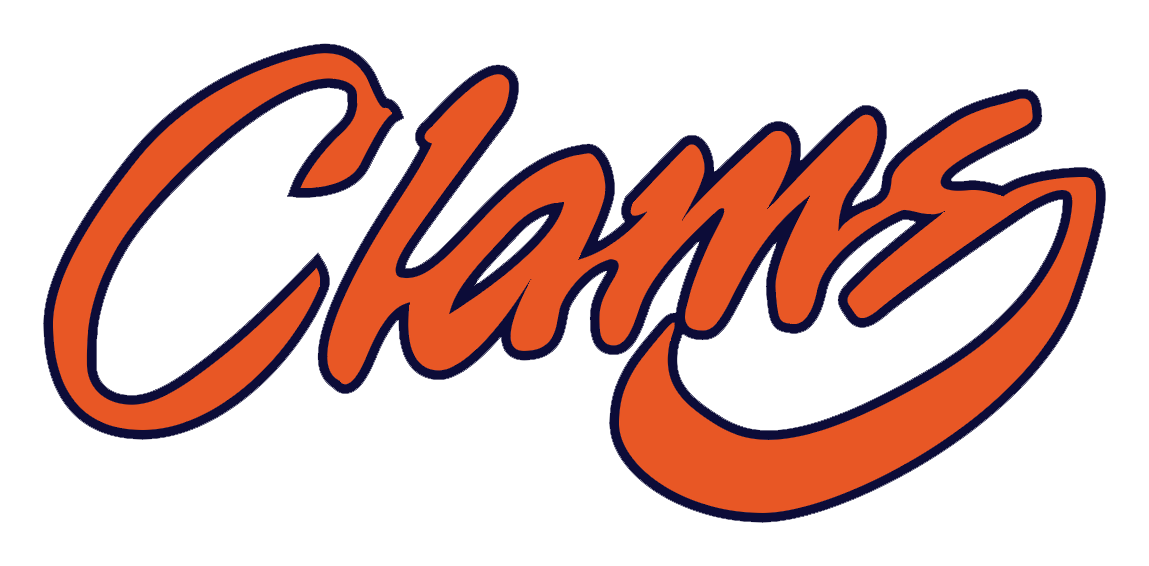 Clams logo on a transparent background