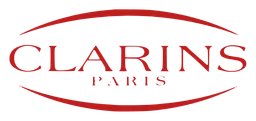 Clarins logo, horizontal version, on a transparent background
