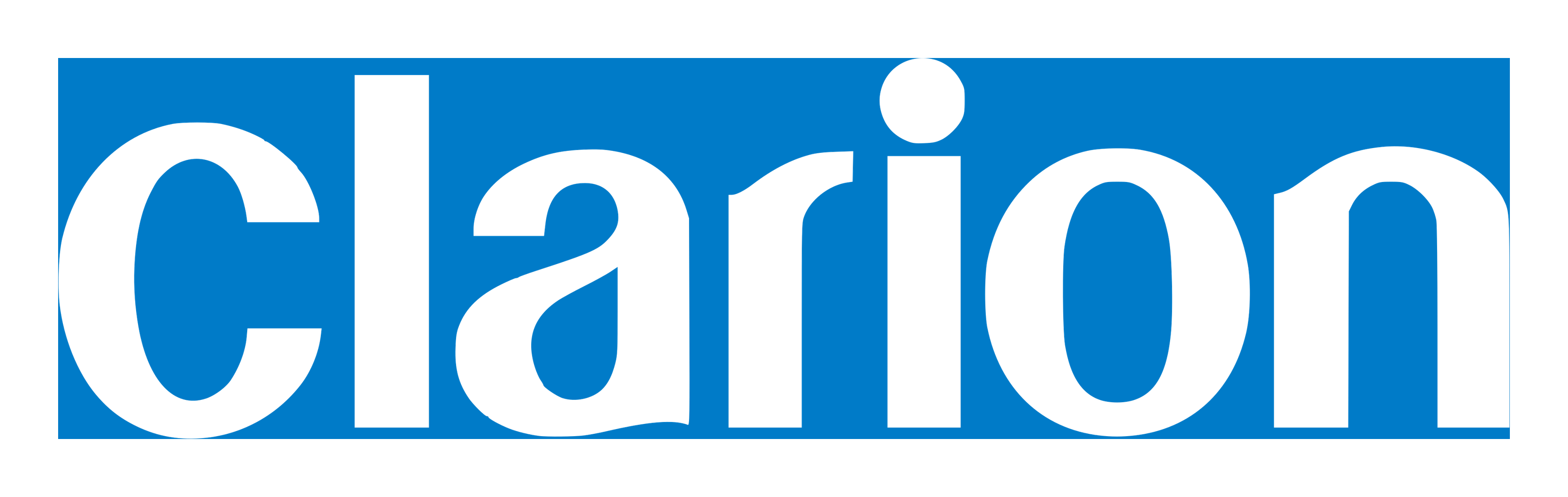 Clarion logo on a transparent background