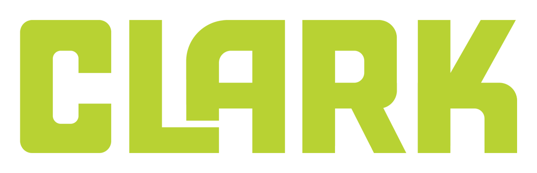 Clark logo on a transparent background