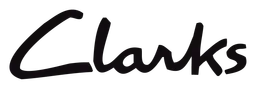 Clarks logo, black wordmark version, on a transparent background