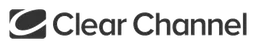 Clear Channel logo, black wordmark version, on a transparent background