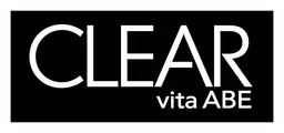 Clear Vita Abe logo, black version, on a transparent background