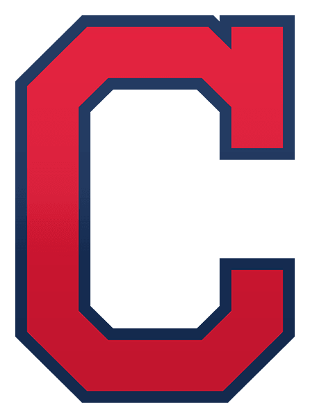 Cleveland Indians logo, horizontal version, on a transparent background