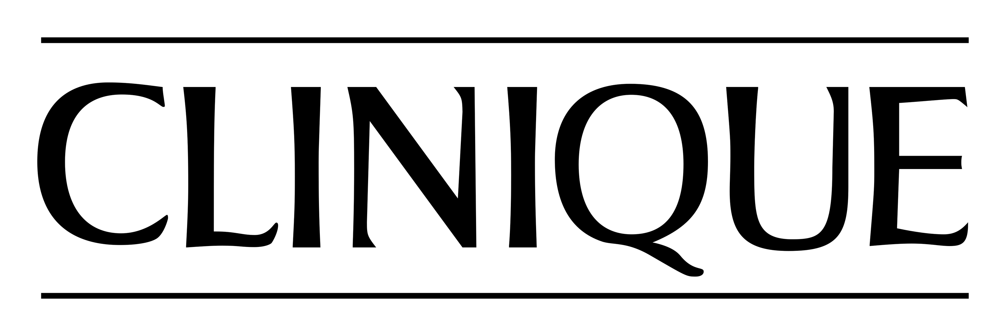 Clinique Logo auf transparentem Hintergrund