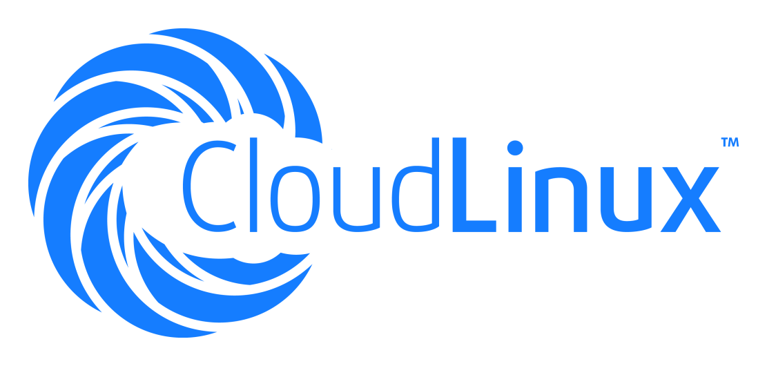 Cloudlinux logo on a transparent background