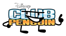 Club Penguin logo, horizontal version, on a transparent background