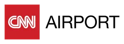 CNN Airport logo, wordmark version, on a transparent background