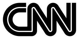 CNN logo, black version, on a transparent background