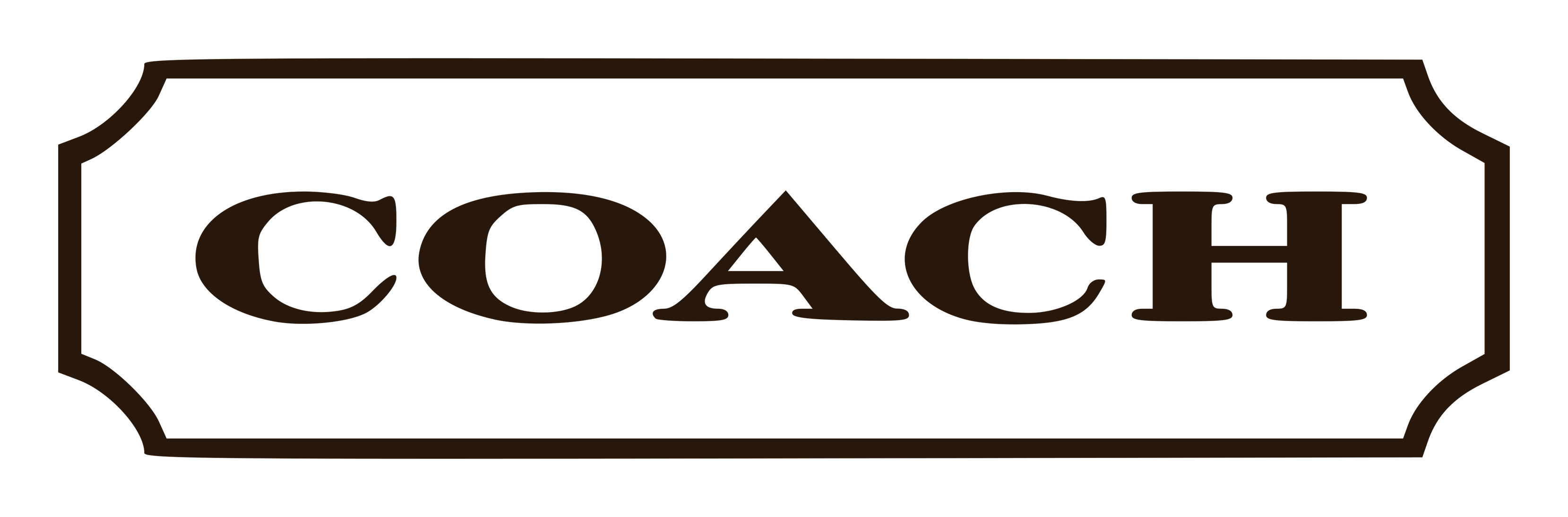 Coach logo on a transparent background
