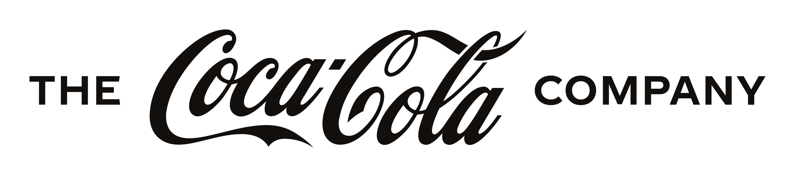 Coca Cola logo on a transparent background