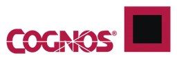 Cognos logo, wordmark version, on a transparent background