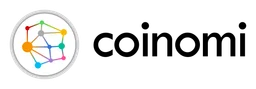 Coinomi logo, monochrome wordmark version, on a transparent background